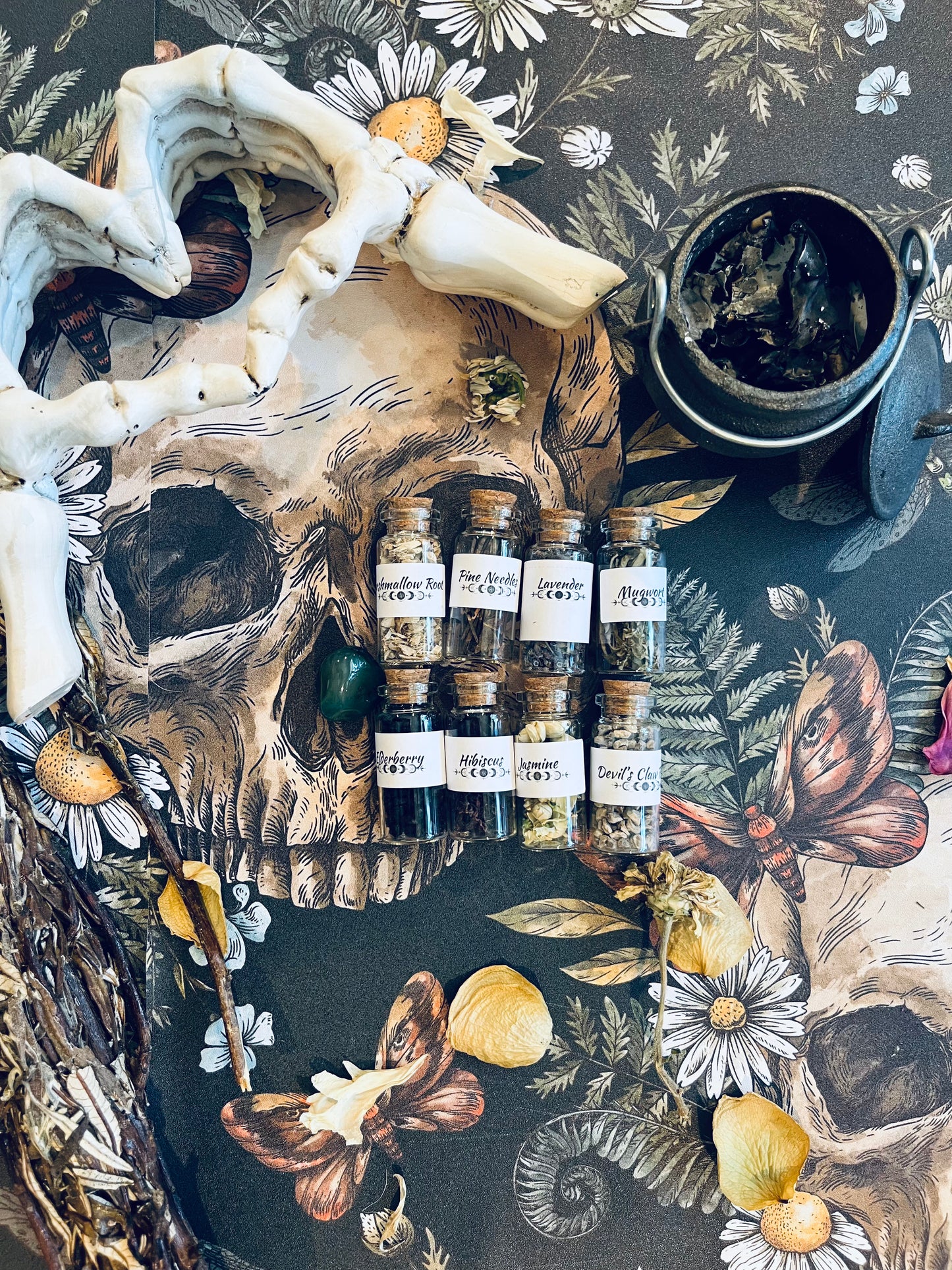 Herbal Kit Witchcraft Supplies Herbs Starter Kit