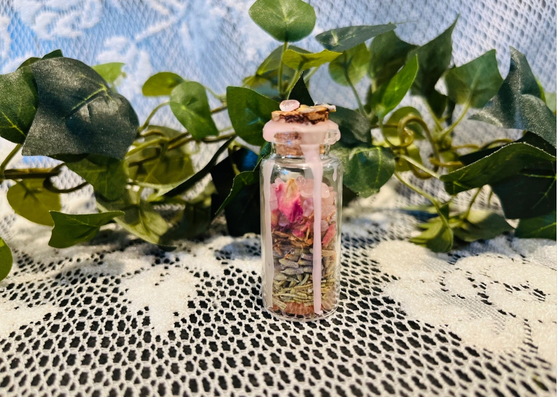 Self Love Jar Witchcraft Kit Spell Kit Witch Herbs Intended to Bring And Spread Love Into Your Life And Others