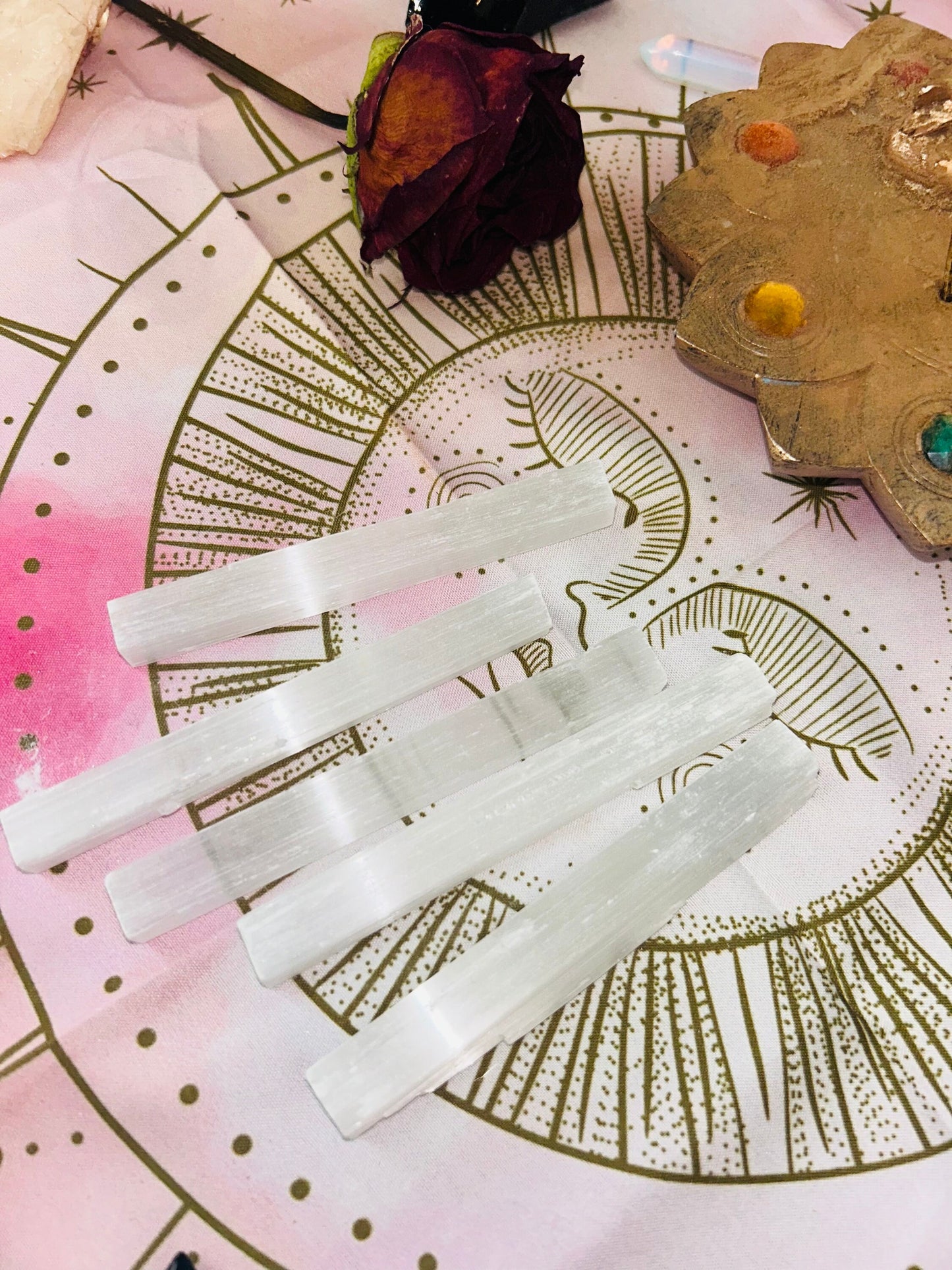 Selenite Crystal Protection Cleanse Crystal