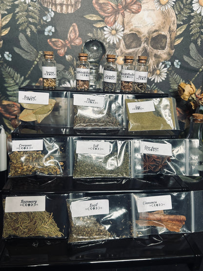 Herbal Kit Witchcraft Supplies Herbs Starter Kit